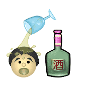 看图猜成语杯子往头上倒酒的答案是什么？