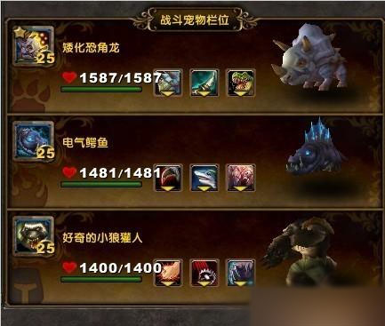 wow宠物对战_魔兽世界宠物对战前期值得入手宠物(2)