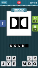 Two black boxes next to eachother.|Brand|icomania answers|ico