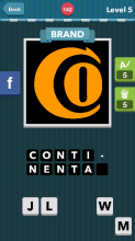 Large orange “C” and “O”|Brand|icomania answers|icoma