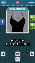 Black dress with needle.|TV&Movies|icomania answers|icomania