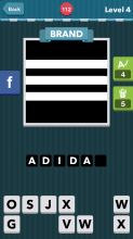 Three white stripes.|Brand|icomania answers|icomania cheats|_