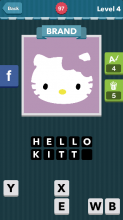 White cat with yellow nose.|Brand|icomania answers|icomania c