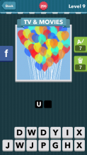 Bouquet of colored ballons.|TV&Movies|icomania answers|icoman