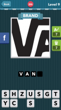 Large V and A.|Brand|icomania answers|icomania cheats|_Vans