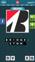 Black, white and red B.|Brand|icomania answers|icomania cheat