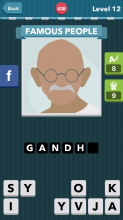 |Famous People|icomania answers|icomania cheats|_Gandhi