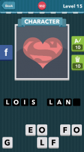A red heart with the letter S inside.|Character|icomania answ