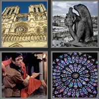 巴黎圣母院_看图拼字答案及图片